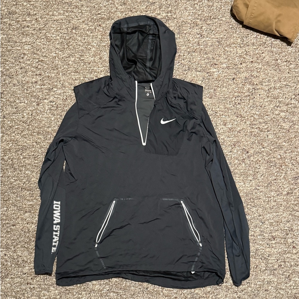 Iowa State Nike Black Pullover Hoodie